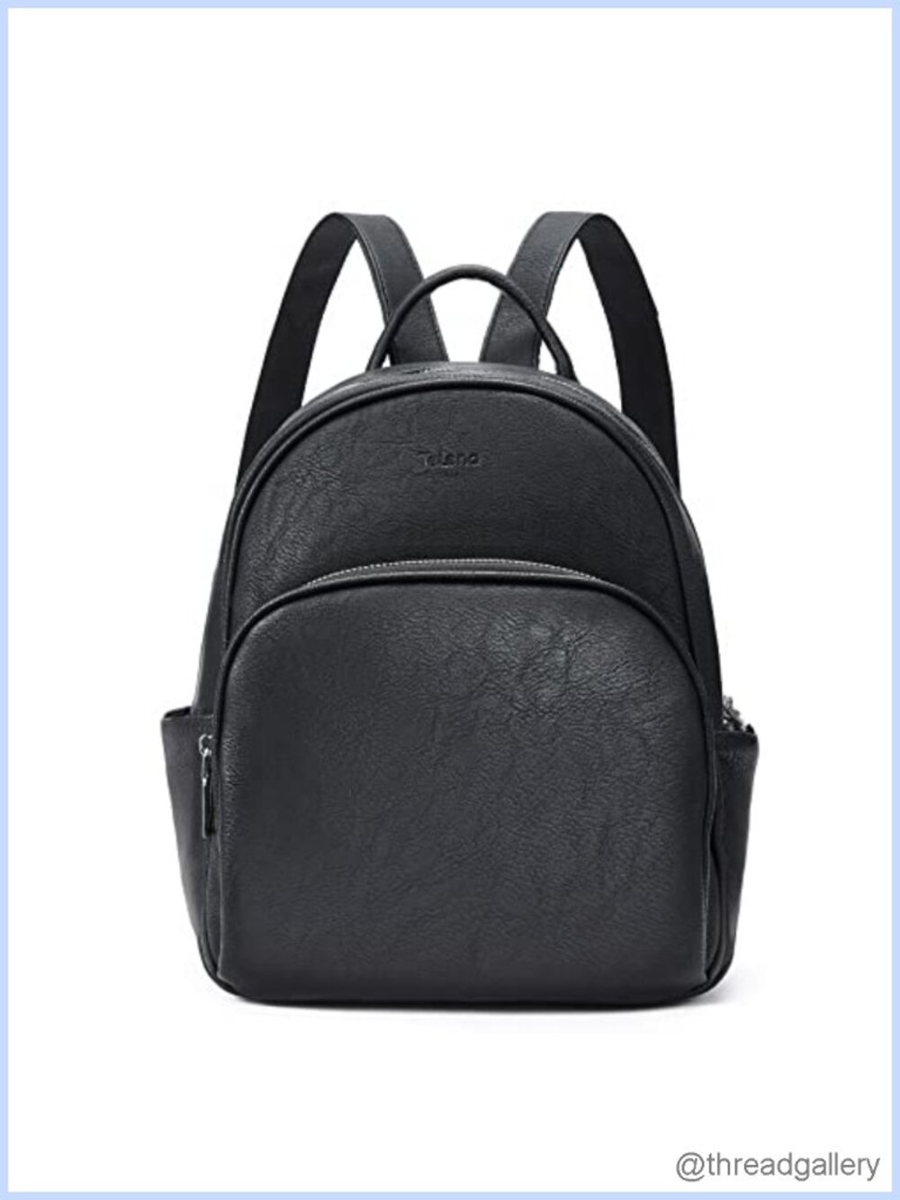 Vegan Leather Mini Backpack Purse Small Travel Shoulder Bag